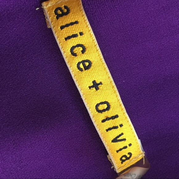 ALICE + OLIVIA ALAMEDA Ikat Tribal Wave Dress - Picture 7 of 9